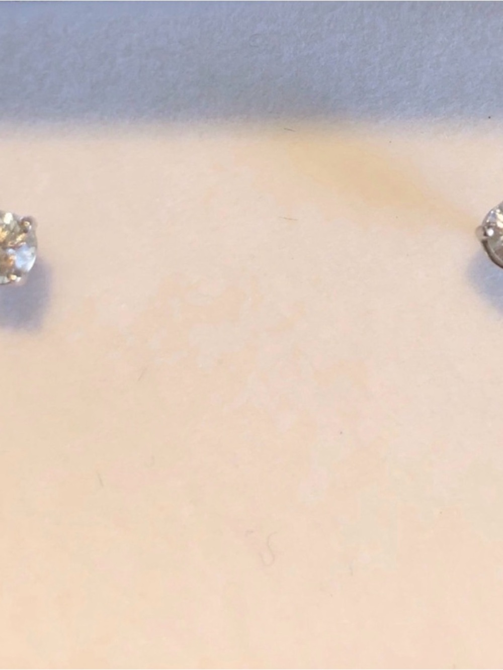 Tiffany & Co. Brilliant Round Diamond Stud Earrings - White - Picture 3 of 6